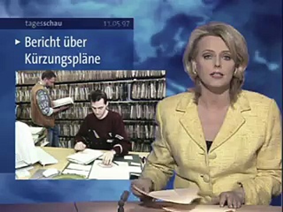 Tagesschau | 11. Mai 1997 20:00 Uhr (mit Eva Hermann) | Das Erste
