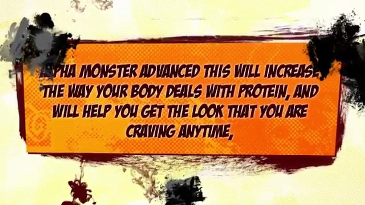 Alpha Monster Advanced