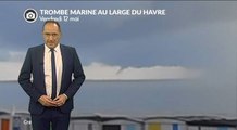 Météo orages : trombe marine en Normandie et bilan des précipitations