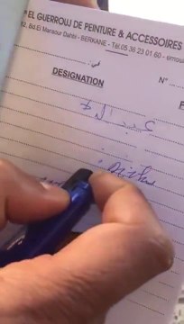 Incroyable, une encre qui s'efface avec le feu... Attention aux arnaques