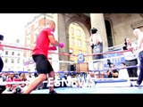 Kell Brook In Best Shape Ever For GGG Fight His Fans Are PUMPED UP esnews boxing