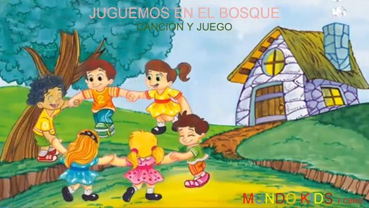 CANCIÓN INFANTIL Y JUEGO JUGUEMOS EN EL BOSQUE EL LOBO