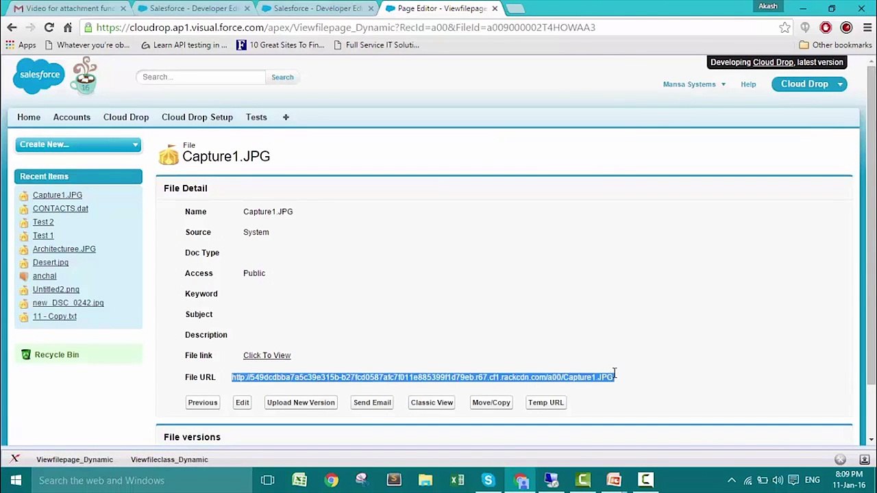 Send file attachments through MassMailer using Cloud Drop