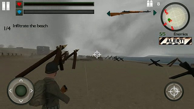 Heroes of Omaha Beach WW2 - Action Game by VascoGames - Android Gameplay HD | DroidCheat | Android Gameplay HD