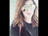 Pakistani Actress Mehwish Hayat Showing Her Romentic Adaa On Camera