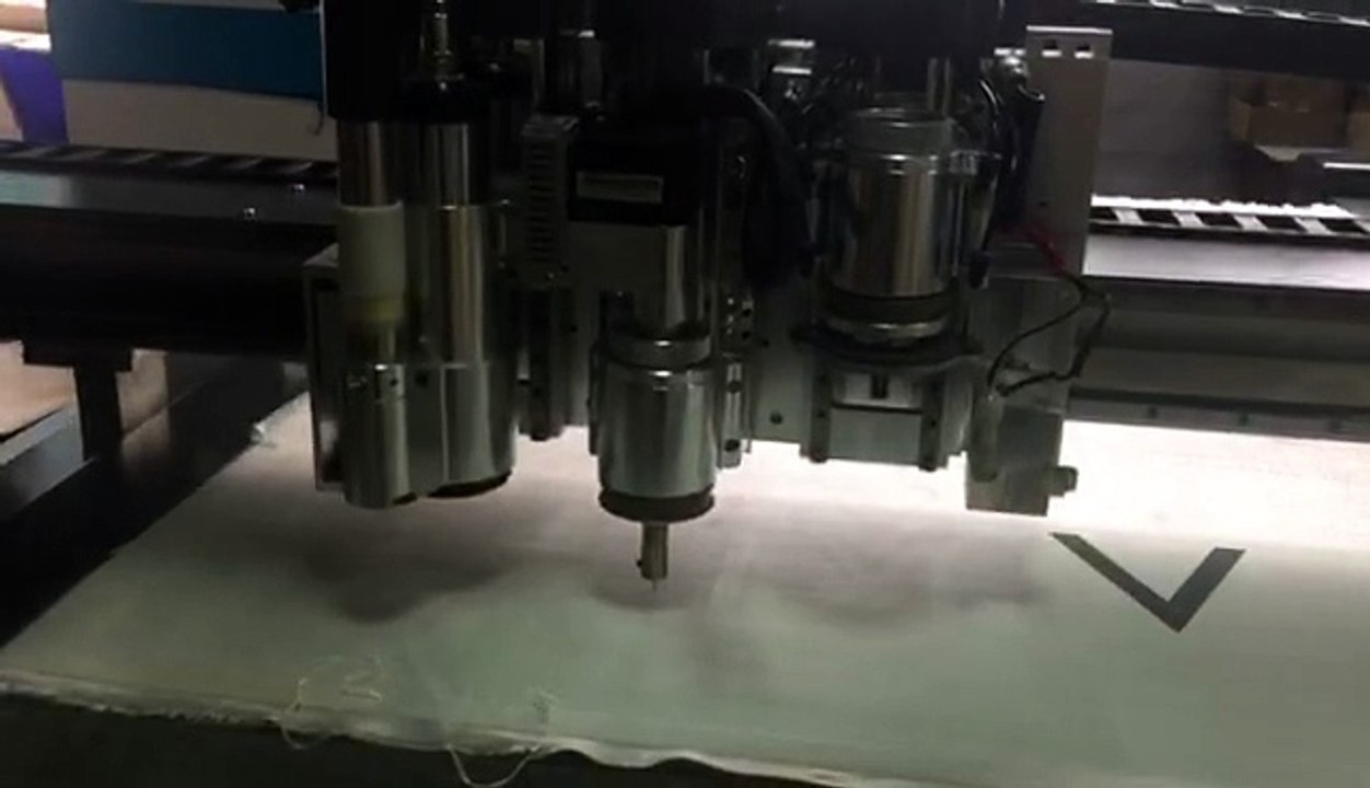 Cabin Interiors panel drawing marking CNC plotter machine