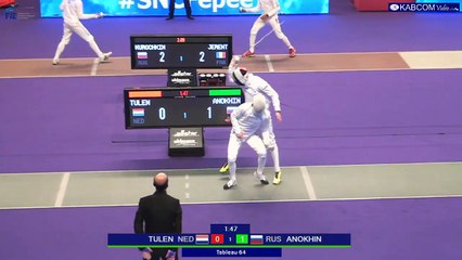 SNCF Réseau 2017 - Epreuve individuelle - T64 TULEN (NED) - ANOKHIN (RUS)
