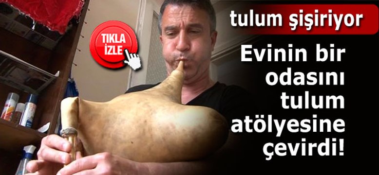 Evinin bir odasını tulum atölyesine çevirdi