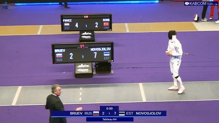 SNCF Réseau 2017 - Epreuve individuelle - T64 BRUEV (RUS) - NOVOSJOLOV (EST)