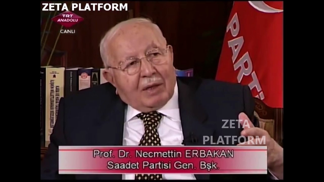 NASIL BİR DÜNYADA YAŞIYORSUNUZ ANLATABİLİYOR MUYUM? NECMETTİN ERBAKAN