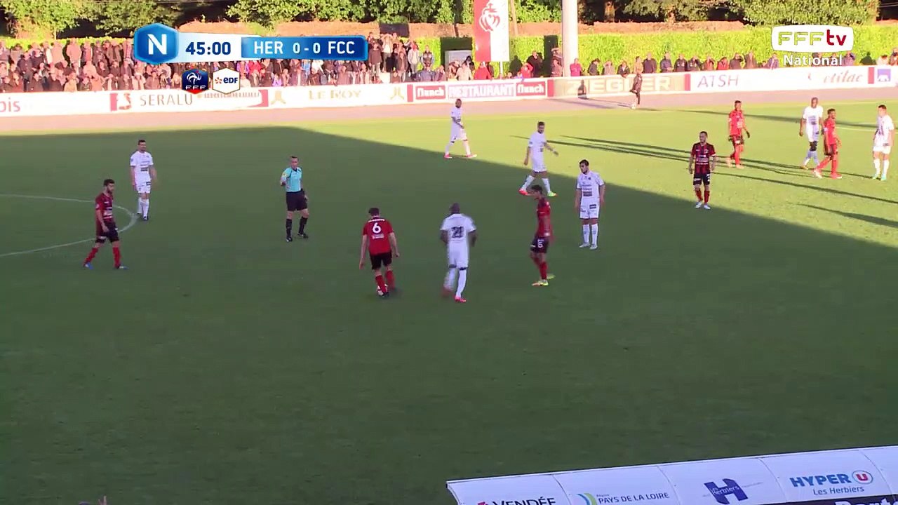 Belle action en fin de 1ère mi-temps