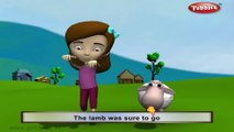 Mary Had A Little Lamb | Baby songs | 3d animated poems for kids | nursery rhyme with lyrics | nursery poems for kids | Funny songs for kids | Kids poems | Children songs