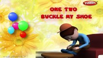 One Two Buckle My shoe  | Baby songs | 3d animated poems for kids | nursery rhyme with lyrics | nursery poems for kids | Funny songs for kids | Kids poems | Children songs