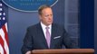 Sean Spicer ignores questions on possible recording of White House conversations