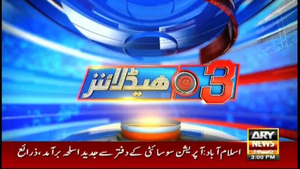 Headlines 1500 13th May 2017
