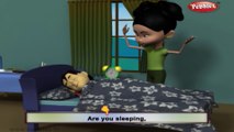 Are You Sleeping | Baby songs | 3d animated poems for kids | nursery rhyme with lyrics | nursery poems for kids | Funny songs for kids | Kids poems | Children songs