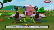 Old Macdonald Had A Farm | Baby songs | 3d animated songs for kids | kids poems | children songs | nursery rhyme with lyrics for kids | nursery poems for kids |