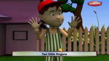 Ten Little Fingers | Baby songs | 3d animated songs for kids | kids poems | nursery rhyme with lyrics | Nursery poems for kids | poems for kids  with lyrics |
