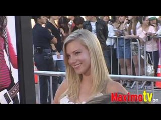 HEATHER MORRIS at Bandslam Premiere August 6, 2009 Maximo TV