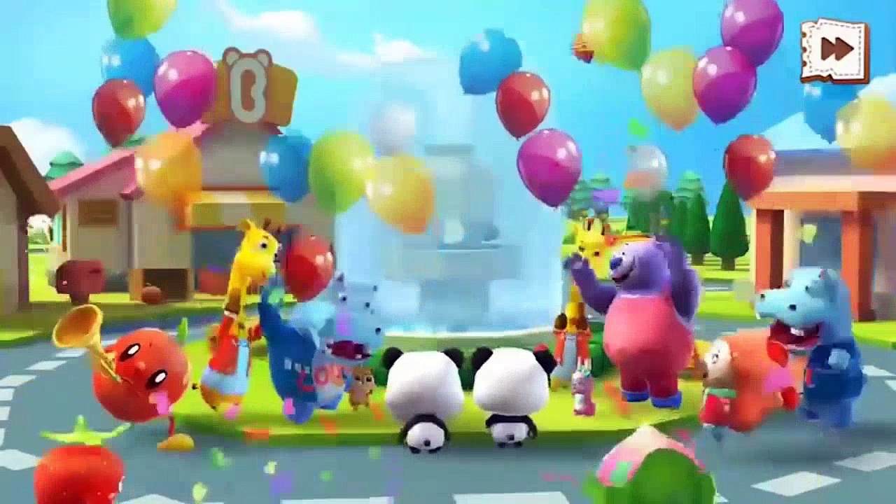 Little Panda Saves The Town | Baby Panda's Puzzle Town - Kids Healthy Eating | Fun Games For Kids