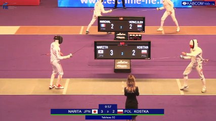 SNCF Réseau 2017 - Epreuve individuelle - T32 NARITA (JPN) - KOSTKA (POL)