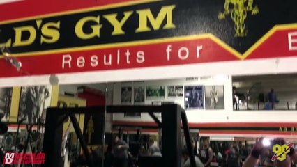 Dallas McCarver's Grow Time Chest Training For MASS At Gold's Gym