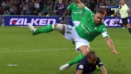 Saint Etienne 0-5 PSG résumé et buts - 14.05.2017