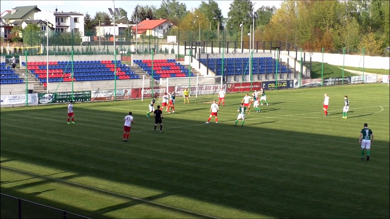 Sokół KONSPORT Aleksandrów Łódzki - MKS Ełk 13.05.2017 SKRÓT