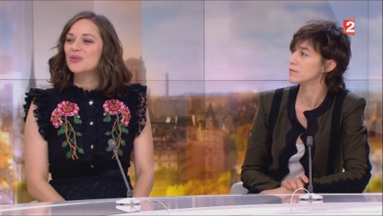 MARION COTILLARD & CHARLOTTE GAINSBOURG - INTERVIEW - LES FANTOMES D'ISMAEL - 13 mai 2017