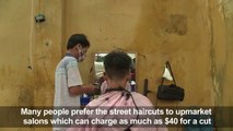A cut above_ Hanoi's deft sidewalk barbers