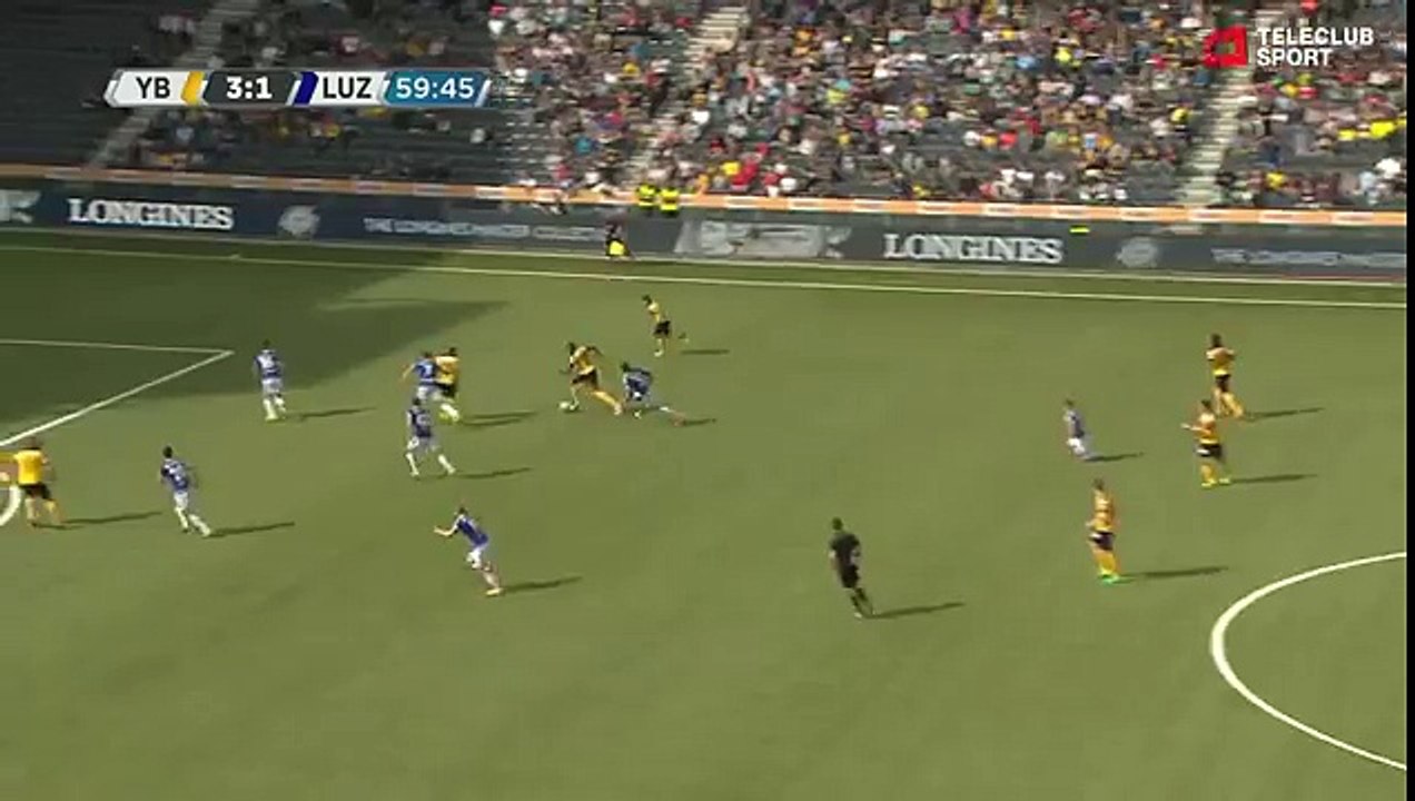 Young Boys 4:1 FC Luzern  (	Swiss Super League. 14 May 2017)