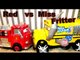 Pixar Cars 3 Miss Fritter vs Red, Mack, and Off Road Lightning McQueen from Disney Pixar Cars