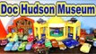 Pixar Cars Lightning McQueen and the Doc Hudson Museum Grand Opening with Mater and Cars 2 Cars