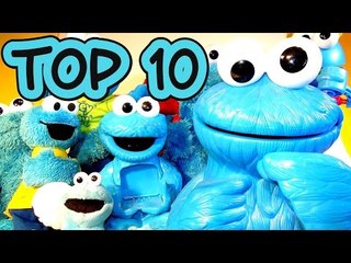 Cookie Monster Countdown The Top 10 Cookie Monsters in our Collection
