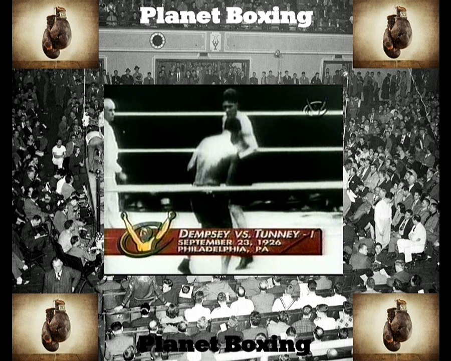 Jack Dempsey vs Gene Tunney  1926-09-23