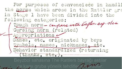 Gerçekci Çatışma Teorisi -  Robbers Cave Deneyi