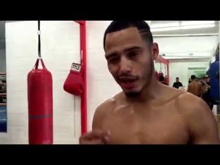 juan funez on sparring king tug getting a black eye how it felt - esnews boxing