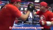 SAUL CANELO ALVAREZ UNVEILS DEVASTATING COMBINATIONS FOR LIAM SMITH!! - EsNews Boxing