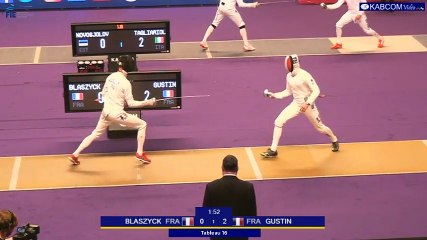 SNCF Réseau 2017 - Epreuve individuelle - T16 BLASZYCK (FRA) - GUSTIN (FRA)