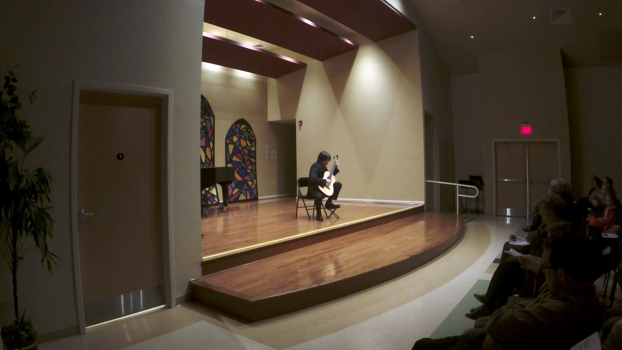 シャコンヌ バッハ ギター演奏 Bach Chaconne in D minor