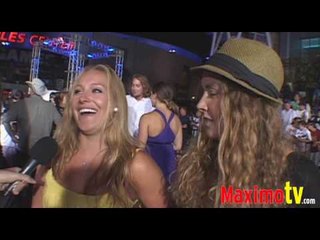 JAMIE ANDERSON and LAUREN PERKINS at 'X-GAMES 3D: the Movie' Premiere July 30, 2009