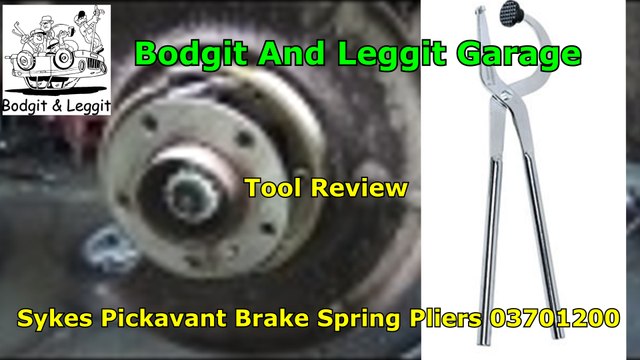 Sykes Pickavant Brake Spring Pliers 03701200 Bodgit And Leggit Garage