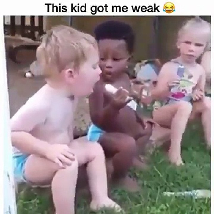this kid got me weak
