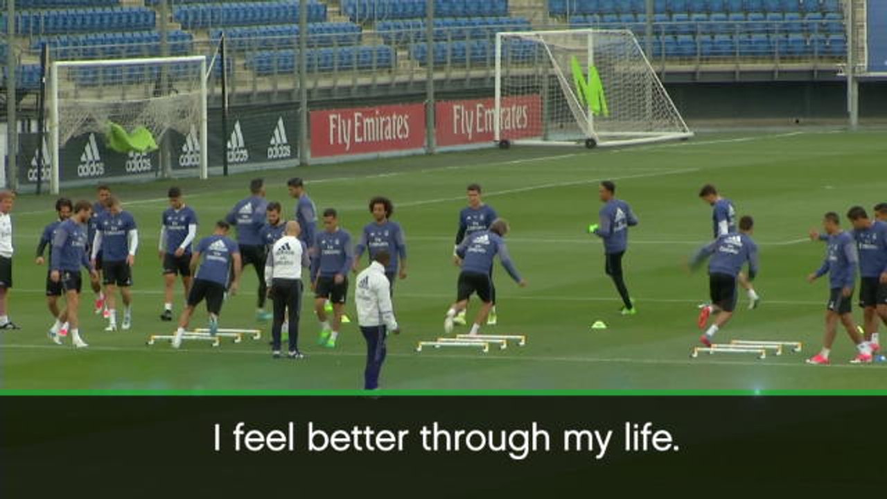 Zidane more at ease with Real role