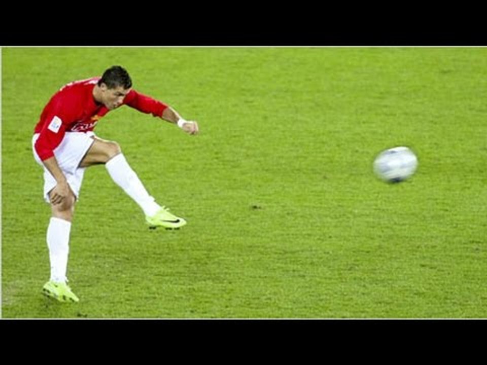 Cristiano Ronaldo ● All Free Kick Goals For Manchester United ( ENG Commentary )