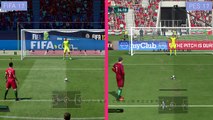 FIFA 17 Vs  PES 17 - Graphics Comparison-HCp