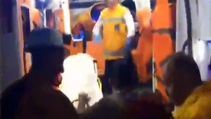 Ayakkabımı çıkartayım sedye kirlenmesin #soma