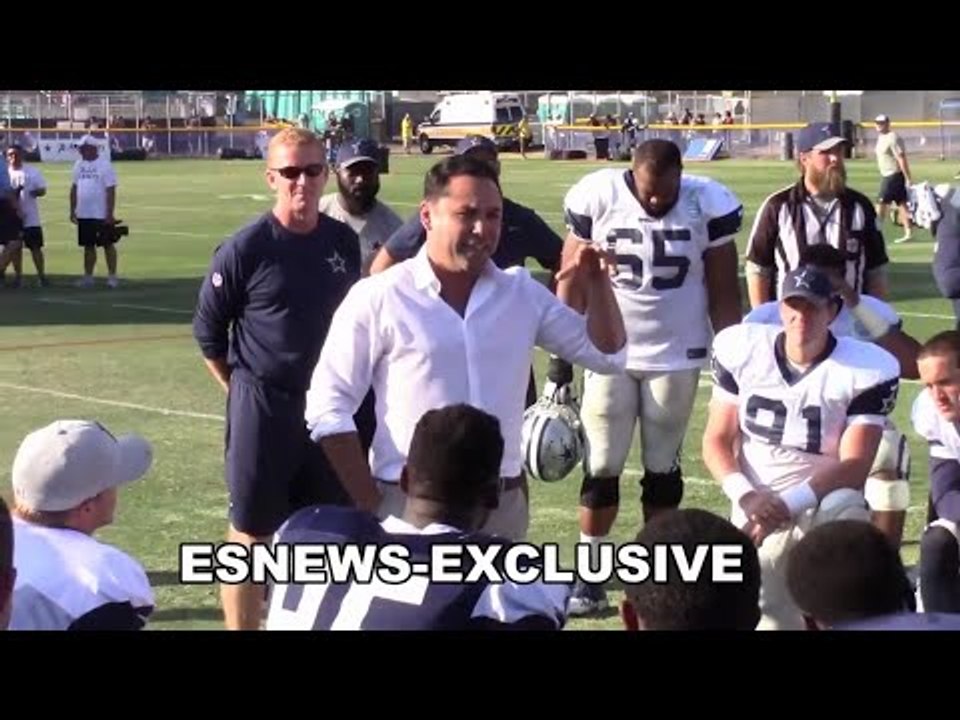 DE LA HOYA: CANELO WILL FIGHT GOLOVKIN WHEN READY FOR 160LBS "CANELO'S FOCUS IS FIGHTING AT 154LBS"