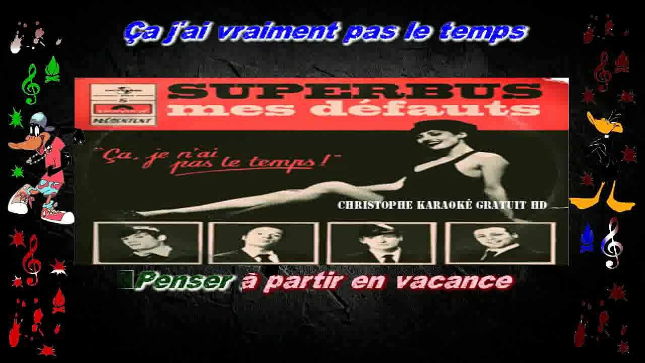 Superbus - Mes défauts KARAOKE / INSTRUMENTAL
