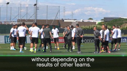 Allegri focused on chance to clinch title